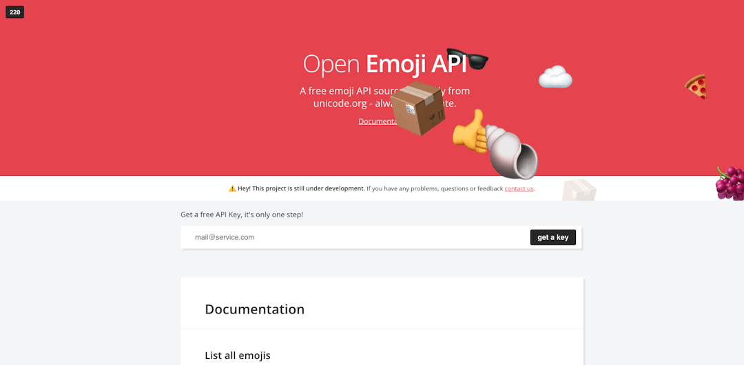 Open Emoji API Image